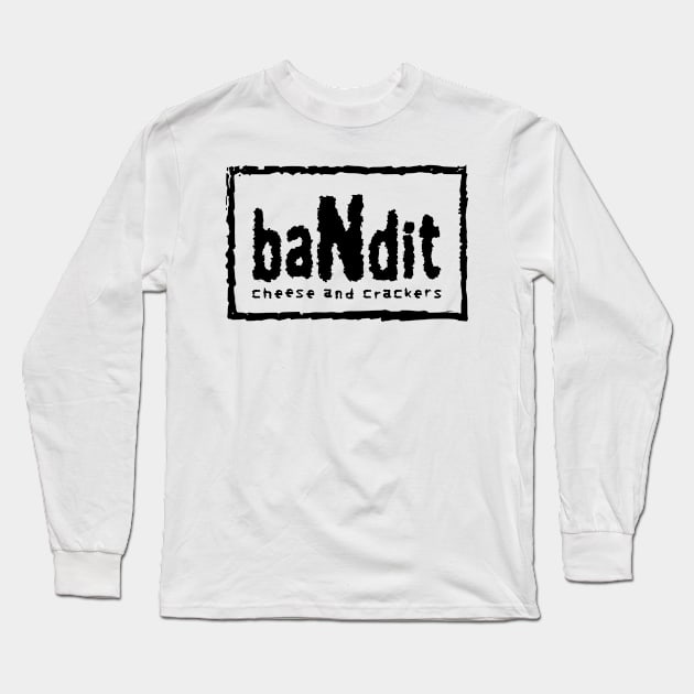 Bandit Cheese and Crackers Long Sleeve T-Shirt by Geekasms